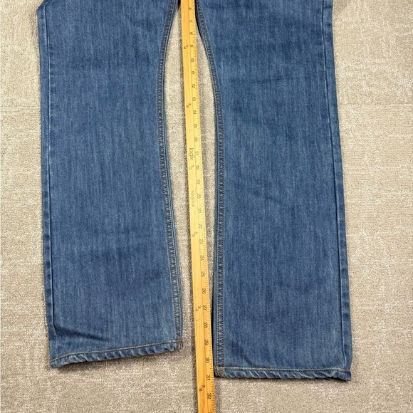 Lee Blue Wash Clark Straight Leg Mens Workwear jean Size 34x33 - Picture 4 of 5